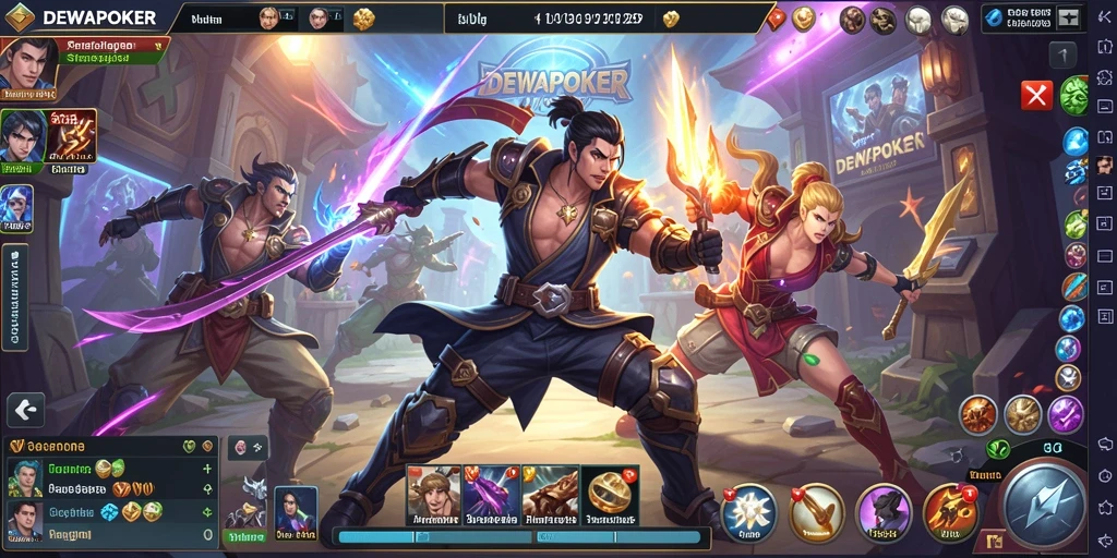 Gameplay seru DEWAPOKER yang memikat dan menantang.