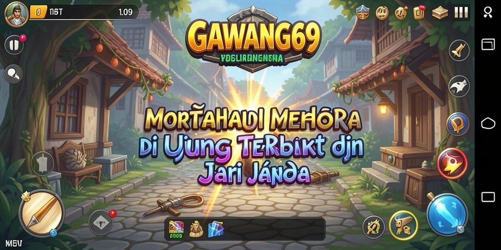 Screenshot GAWANG69 menampilkan aksi seru dalam permainan Tower Defense.