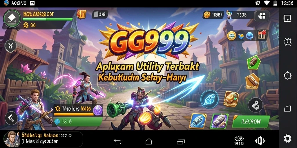 Tampilan antarmuka GG999 yang user-friendly untuk manajemen tugas.