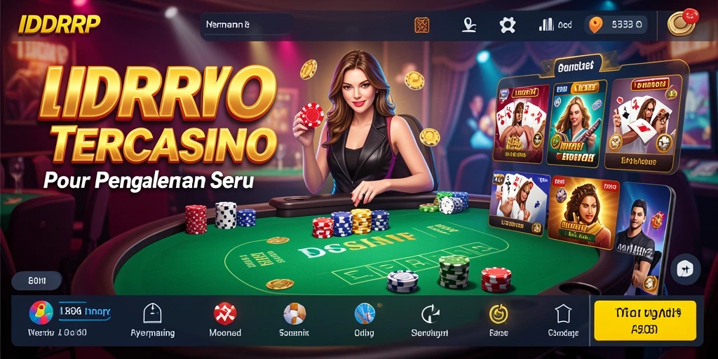 Tampilan gameplay Live Casino yang menarik di IDRRP.