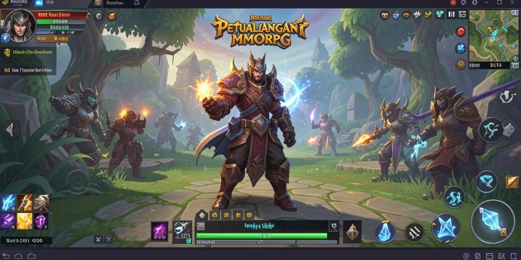 Tampilan gameplay seru dan mendebarkan di ME355.