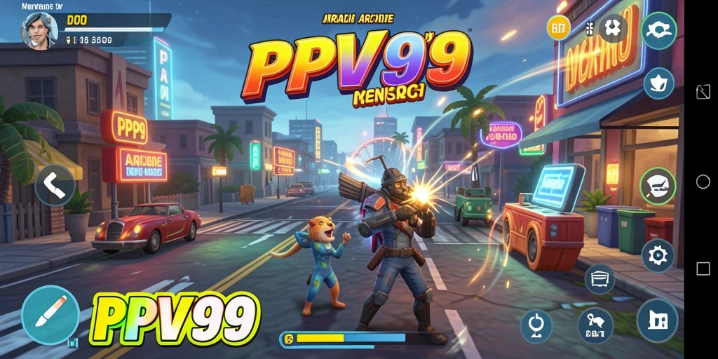 Screenshot PPV99 menampilkan gameplay yang penuh aksi dan tantangan.