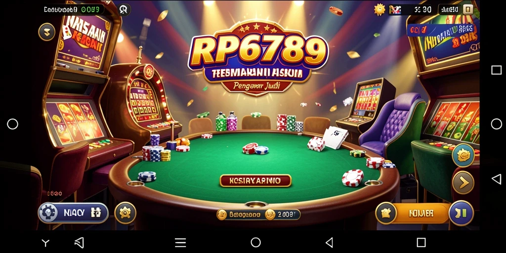 Tampilan gameplay RP6789 yang mendebarkan di kasino virtual.