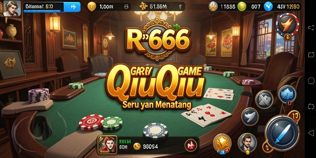 Gameplay QiuQiu yang menarik dan kompetitif di RR666.