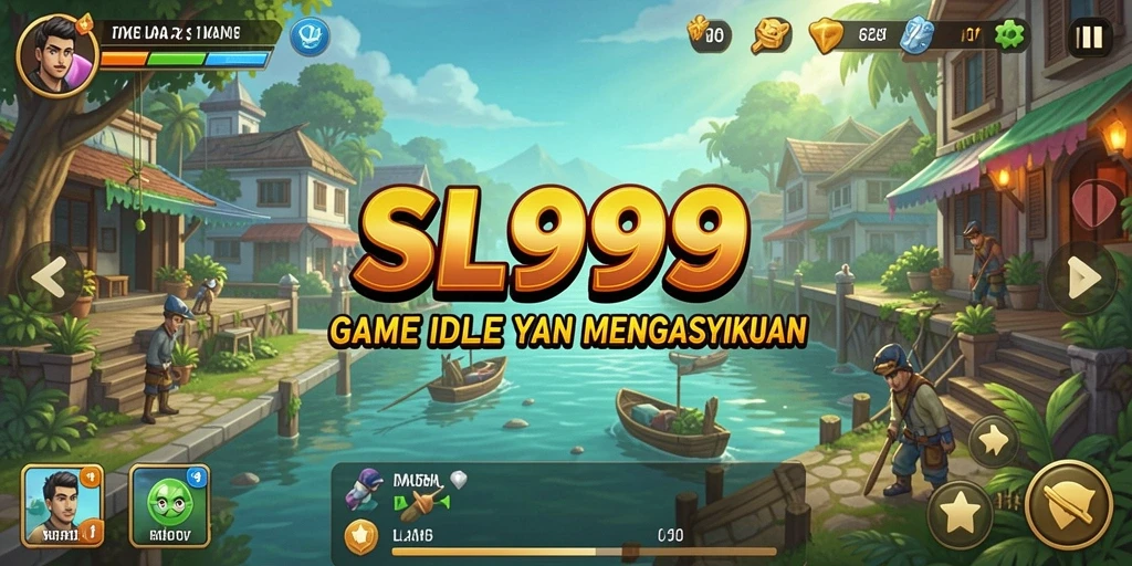 Tampilan gameplay SL999 yang menarik dengan karakter yang beragam.